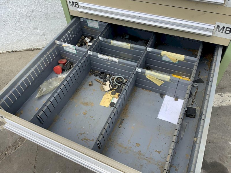 10 DRAWER VIDMAR CABINET: STOCK #81358