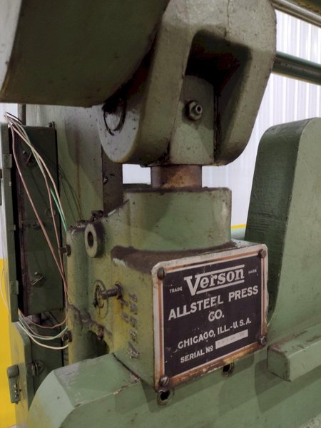 35 TON VERSON 24" X 96" FLANGE BED MECHANICAL PRESS BRAKE: STOCK #20241