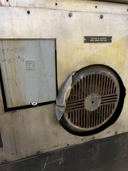 78" X 50' BESCO PORTABLE LATHE, ONSITE TURBINE WORK: STOCK #20735