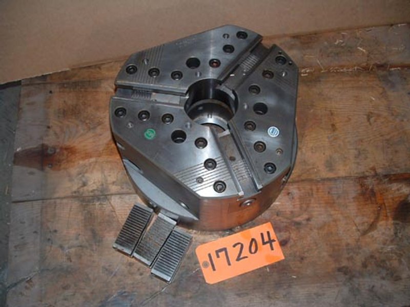 14&quot; Gamet, 3-Jaw Power Chuck,3 5/8&quot; thru hole,A1-8 back