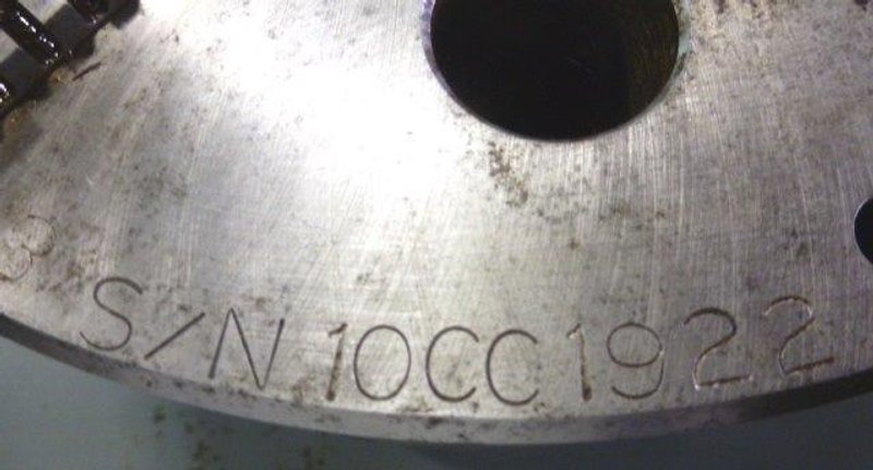 10&quot; SP Sheffer, 3-Jaw Power, 3&quot;  Hole, A1-8