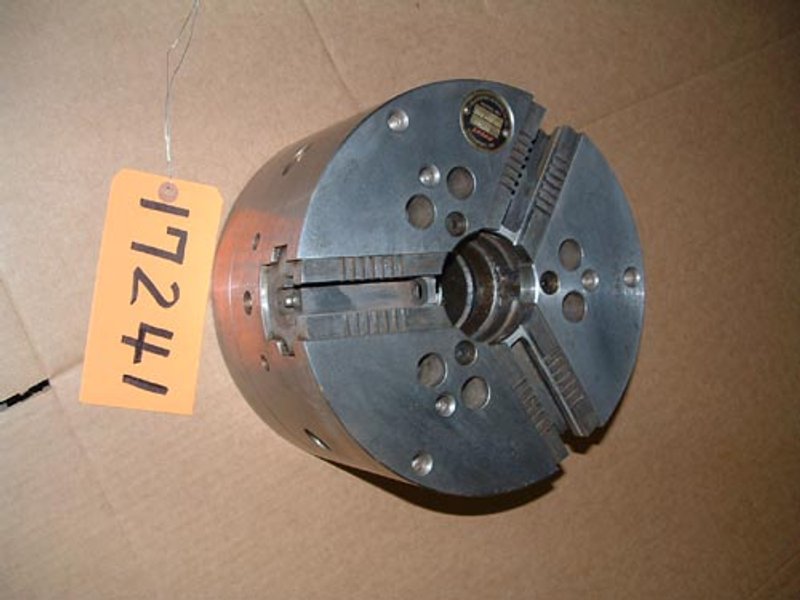 10&quot; Logansport, 3-Jaw Power Chuck, A1-6 Back