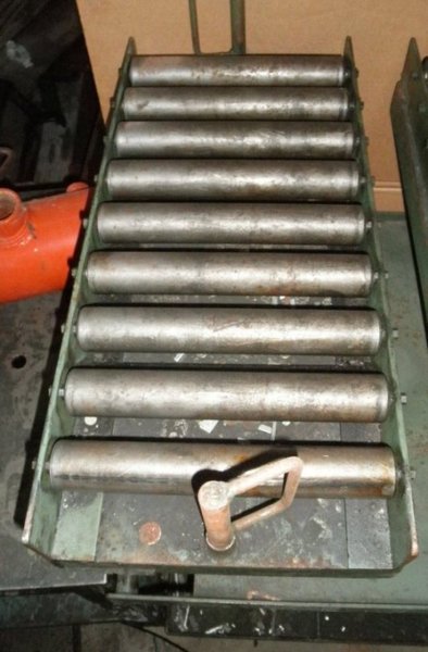 2000 Lb. LEXCO Die Handler w/30" x 36" Roller Top, Adjustable Height