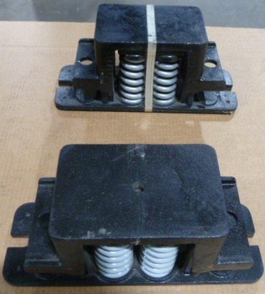 CALDYN TJE6080T,Spring Isolation Mount: Color-Black w/4 Gray Spring (2)Available