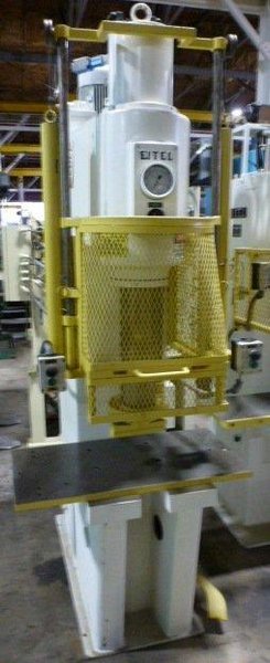 16 Ton EITEL No. P16A, Gap, 16" Stroke, 21" D.L., 17" x 17" Bed, 9" Thr., Clean