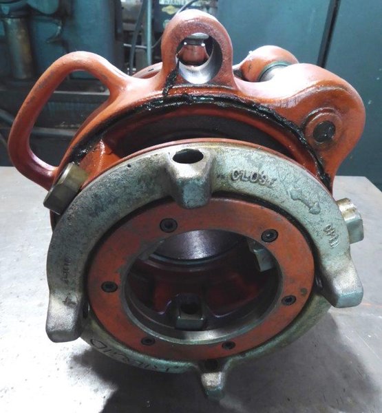 RIDGID Geared Pipe Threader No. 141, 2-1/2&quot; - 4&quot; Capacity Pipe &amp; Conduit