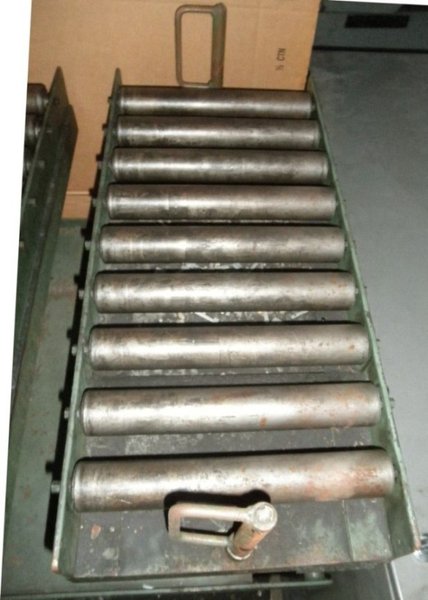 2000 Lb. LEXCO Die Handler w/30" x 36" Roller Top, Adjustable Height