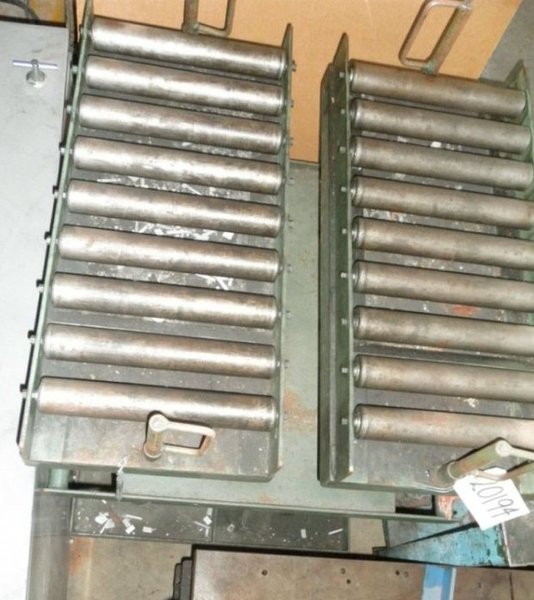 2000 Lb. LEXCO Die Handler w/30" x 36" Roller Top, Adjustable Height