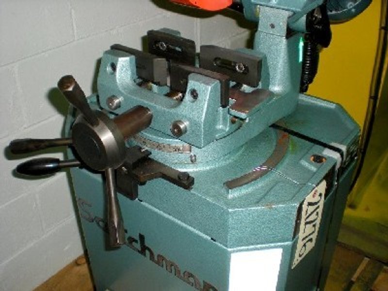 10&quot; Scotchman Cold Saw CPO 275LT, Miter, 30/60 RPM, 1.5&quot; Solid Rounds, Coolant, New