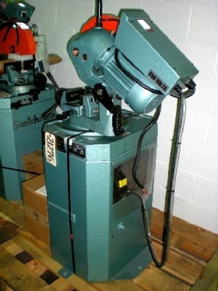 10&quot; Scotchman Cold Saw CPO 275LT, Miter, 30/60 RPM, 1.5&quot; Solid Rounds, Coolant, New