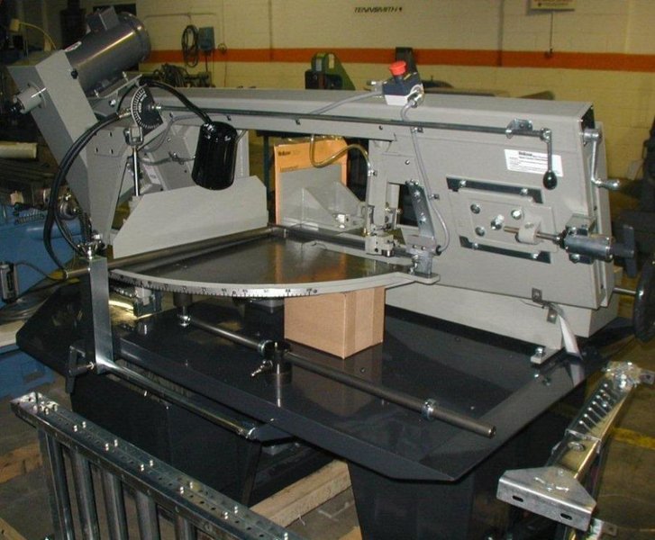 13" x 16" WELLSAW Horizontal Band Saw 1316S, Miter, 70-375 FPM, 1" Blade, Coolant, 3 HP, New