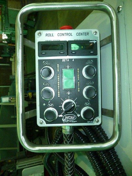 10' x 19/32", WDM, No. 403-13-10, 4 Roll, Hyd., 13" Dia. Roll, New, I