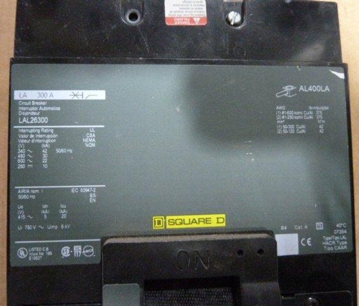 300 Amp, SQUARE D, LA300A,