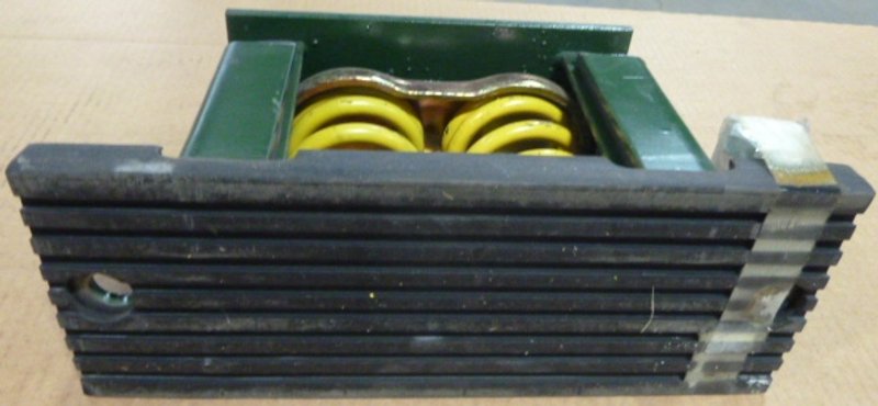 SPRING ISOLATION MOUNT: Color-Green w/ yellow springs, (3) Available