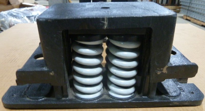 CALDYN TJE6080T,Spring Isolation Mount: Color-Black w/4 Gray Spring (2)Available