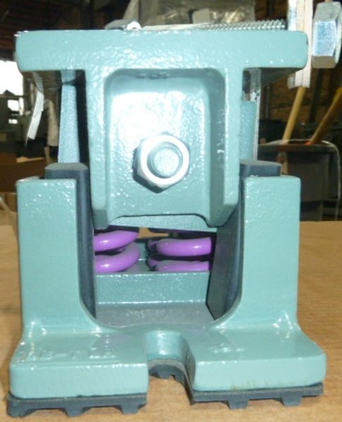 SPRING ISOLATION MOUNT: VMC, SPG MTG LKE-56, Gray with 4 purple springs,  (6) Available