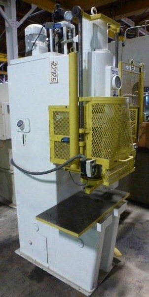 16 Ton EITEL No. P16A, Gap, 16" Stroke, 21" D.L., 17" x 17" Bed, 9" Thr., Clean