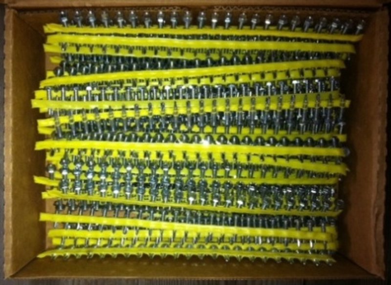 Screws,No.X1S1016, 5/16 HEX #10x1&quot;,Approx.1500 screws per box(33)Boxes Available