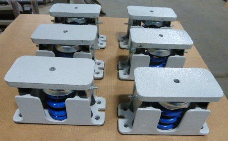 KINETICS, Spring Isolation Mount,Type SM, Size:3500C, Rated Load:3500, (8) Available