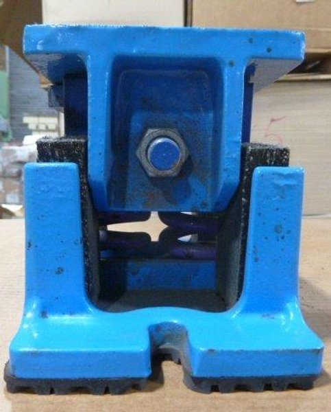 SPRING ISOLATION MOUNT: (6) Available, Color: Blue w/ purple springs