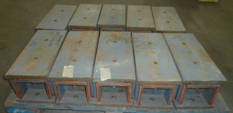 SPRING ISOLATION MOUNT: VMC, Gray w/ orange &amp; gray springs, (10) Available