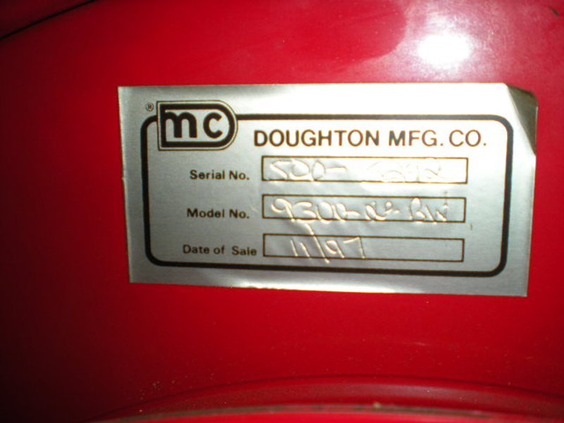 DOUGHTON Air Hose Reel Model 9300-OLP-BW