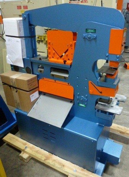 4&quot; x 4&quot; x 3/8&quot; Scotchman Hydraulic Ironworker 50514-EC, 50 Ton, Punch, Bar Shear, Notcher, New