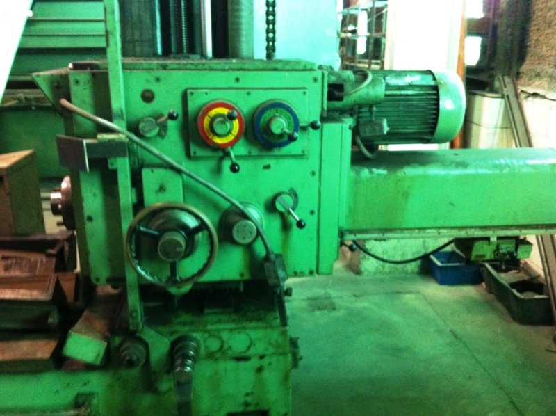 4&quot; KURAKI Horizontal Boring Mill, No. KBT-101, 35&quot; x 67&quot; Table, 48&quot; Vertical, Facing Head, 15 HP
