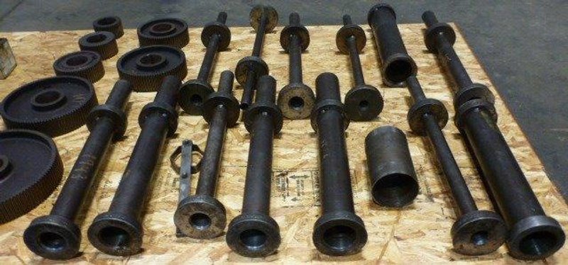 3-1/4&quot; MODERN CUT-OFF MACHINE No. 3LD, 1/4&quot; - 3-1/4&quot;, 20&#039; Bar Feed, A-B PLC, Tooling, 10 HP, 1994