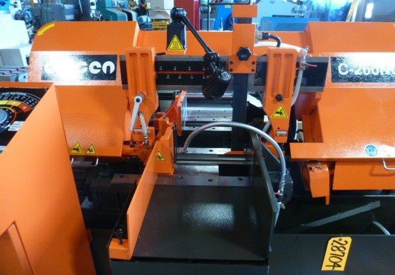 10&quot; x 10&quot; Cosen Horizontal Band Saw C-260NC, Auto. Feed, 1-1/4&quot; Blade, 5 HP, New