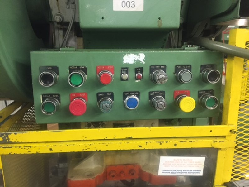 22 TON PERKINS No. 22-S, 2&quot; Str., 7&quot; S.H., 22&quot; x 12&quot; Bed, V-Speed 100-400 SPM, Clean