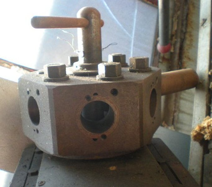 TURRET ATTACHMENT, 6 POS. FITS 18&quot; SWING LATHE