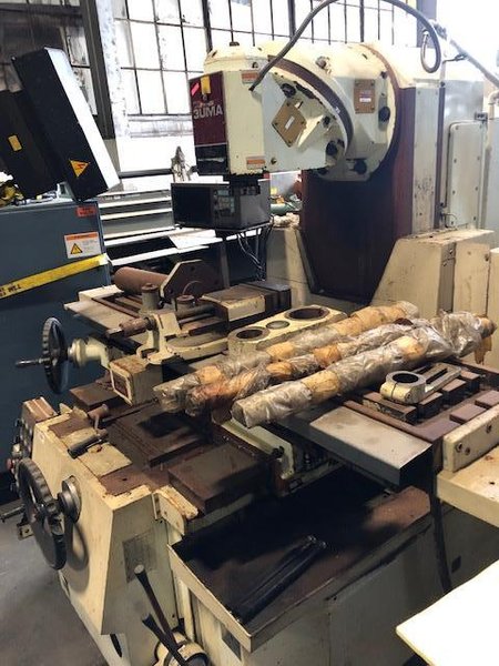 NIIGATA No. 3UMA, Horizontal/Vertical Mill, 15&quot; x 63&quot; Tbl., 45-1400 RPM, 50 Taper, 15 HP, DRO