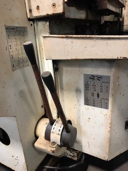 NIIGATA No. 3UMA, Horizontal/Vertical Mill, 15&quot; x 63&quot; Tbl., 45-1400 RPM, 50 Taper, 15 HP, DRO