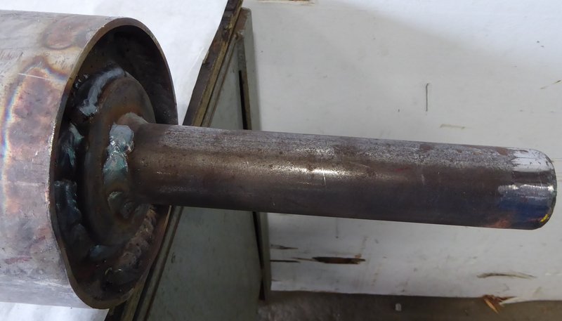 Magnetic Roll: 34&quot;L x 5&quot; Diameter, 1-1/2&quot; Shaft