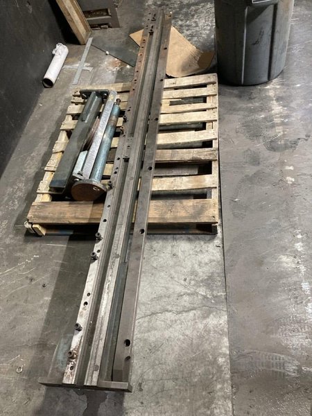 3/16″ x 10′ Amada M-3045 Mechanical Power Squaring Shear, 1984 – Backgauge