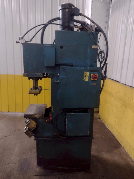 10 TON GREENERD MODEL #HPB-10 HYDRAULIC C-FRAME PRESS, 8&quot; STROKE: STOCK #16266