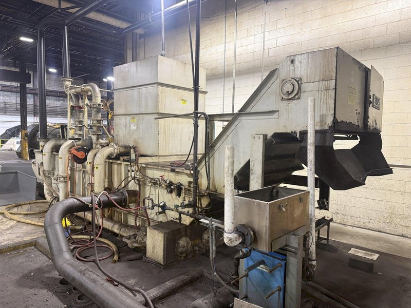 650 GPM D.E. SMITH MODEL #LVR-8725 VACUUM FILTER SYSTEM FOR GRINDING OPERATIONS, NEW 2013: YOBRO #24306