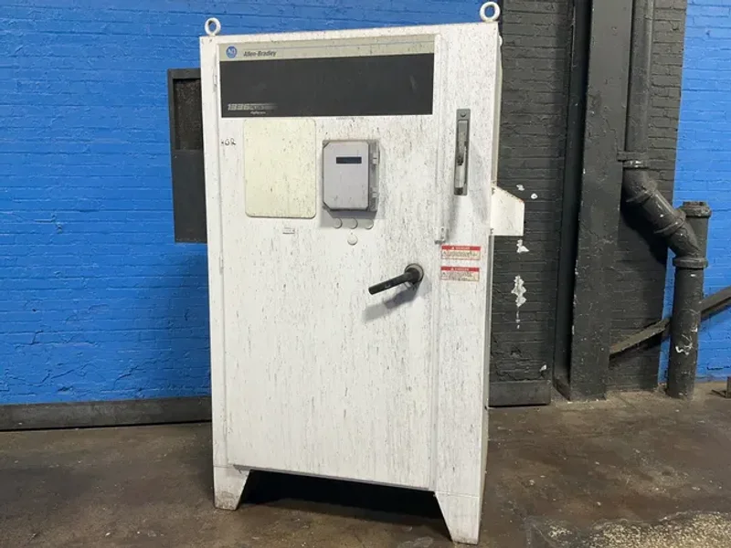 Allen-bradley 1336 Plus Ii Sensorless Vector Variable Frequency Drive - 1336f-bp300-an-en909-l6-ncm-mx909
