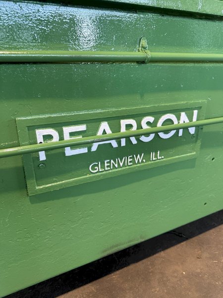 15 STAND  X 3" ARBOR  X 50" PEARSON LOC SEAM ROLL FORMING PANEL MILL. STOCK # 0663325