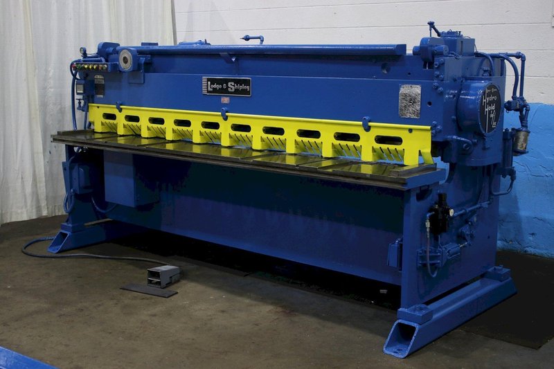 10&#039; X 10 GA LODGE &amp; SHIPLEY MECHANICAL SHEAR: STOCK #75069