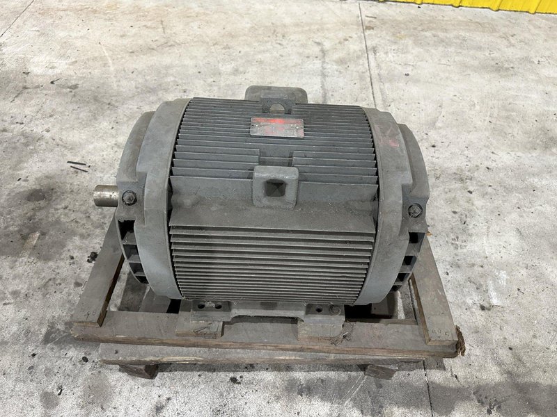 50 HP GENERAL ELECTRIC MODEL 5K324AL1150 3 PHASE AC ELECTRIC MOTOR, FRAME 324TS: STOCK #21795