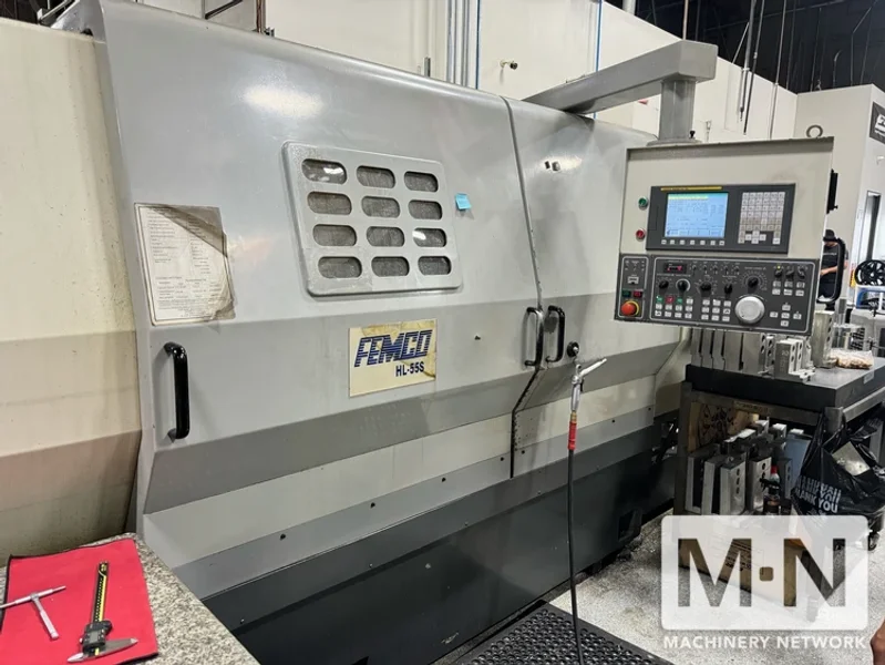 Femco HL-55S CNC Lathe, 2014