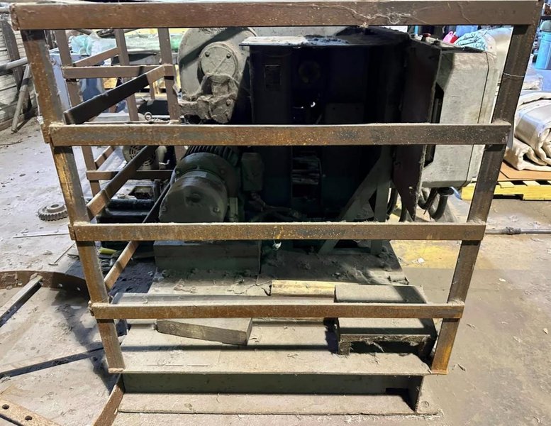 8' X 1/4" BERTSCH 3-ROLL PINCH PLATE BENDING MACHINE. STOCK # 0537426