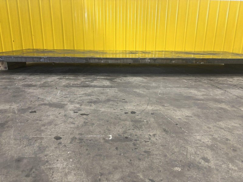 48&quot; X 120&quot; X 2&quot; THICK STEEL FLOOR / BOLSTER PLATE: STOCK #22735