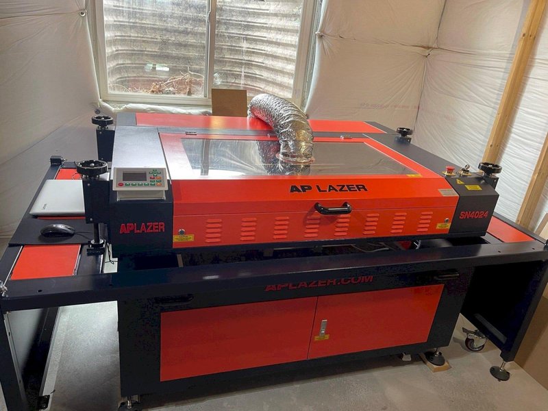 100W AP Lazer SN4024 CO2 Laser, 2018 – 24″x40″