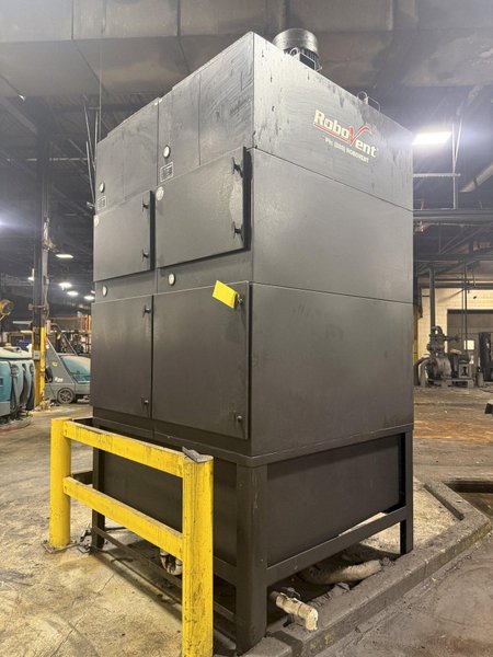 8000 CFM ROBOVENT CLARION MODEL CFX-4000B OIL MIST &amp; SMOKE COLLECTORS: YOBRO #24287