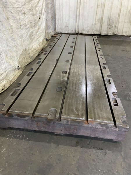 192" X 60" T-SLOTTED FLOOR PLATE: STOCK #81415