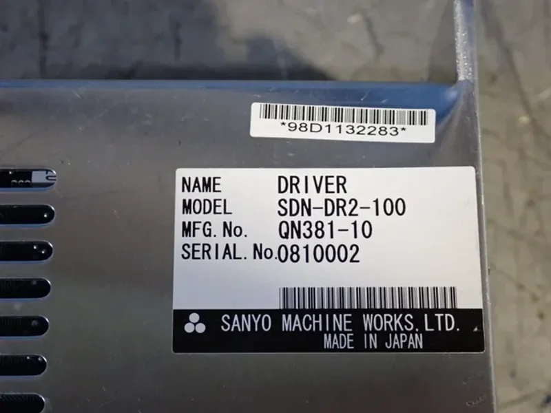 SANYO DRIVER   -  SDN-DR2-100