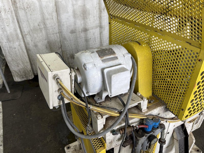 18 TON TISHKEN CUTOFF PRESS: STOCK #76598